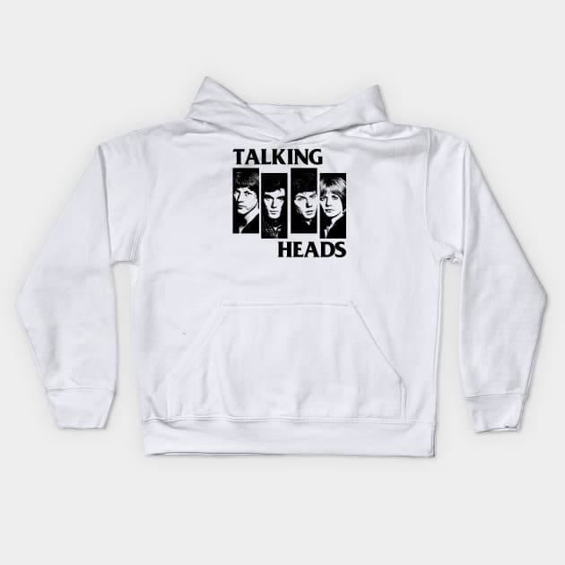 Talking Heads // Original Punksthetic Fan Art Design Kids Hoodie by DankFutura